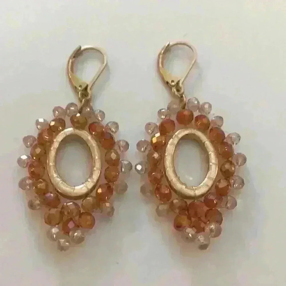 Lonna & Lilly new Gold Tone Open Oval Earrings - Picture 6 of 8